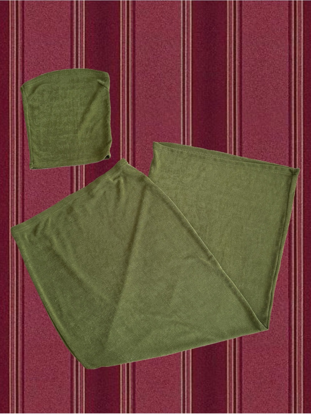 Motel Rocks Olive Green Knit Top